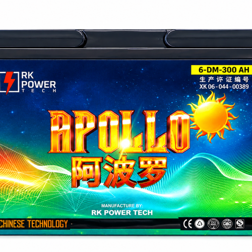 A APOLLO 6-DM-300AH Deep Cycle Battery – RK POWER TECH